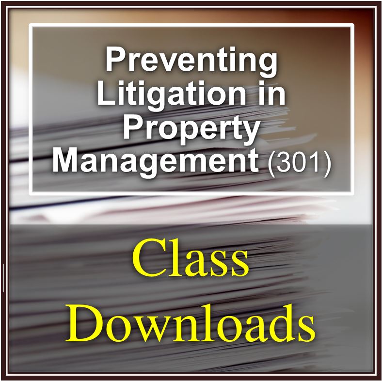 preventing-litigation-in-property-management-301 preventing-litigation-in-property-management-301