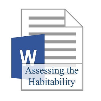 Assessing the Habitability (two documents) 350