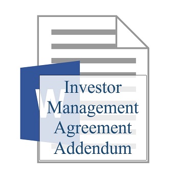 Investor Management Agreement Addendum 350