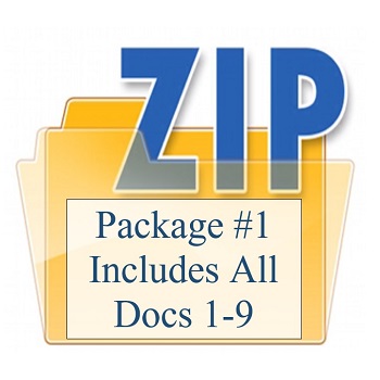 Package #1 Includes All Docs 1-9 350