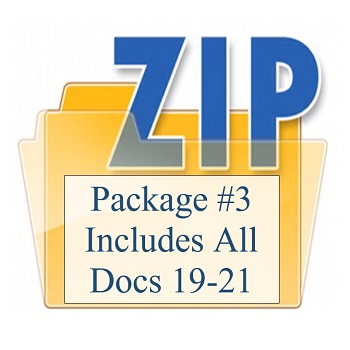 Package #3 Includes All Docs 19-21 350