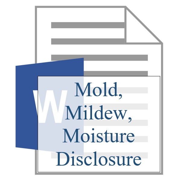 Mold Mildew Moisture Disclosure - Resident Sign Up - Training Property Managers LLC