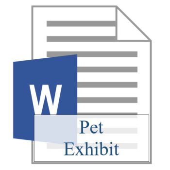 Pet Exhibit - Resident Sign Up - Training Property Managers LLC