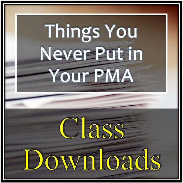 Things You Never Put in Your PMA Download Logo Training Property Managers Robert Locke