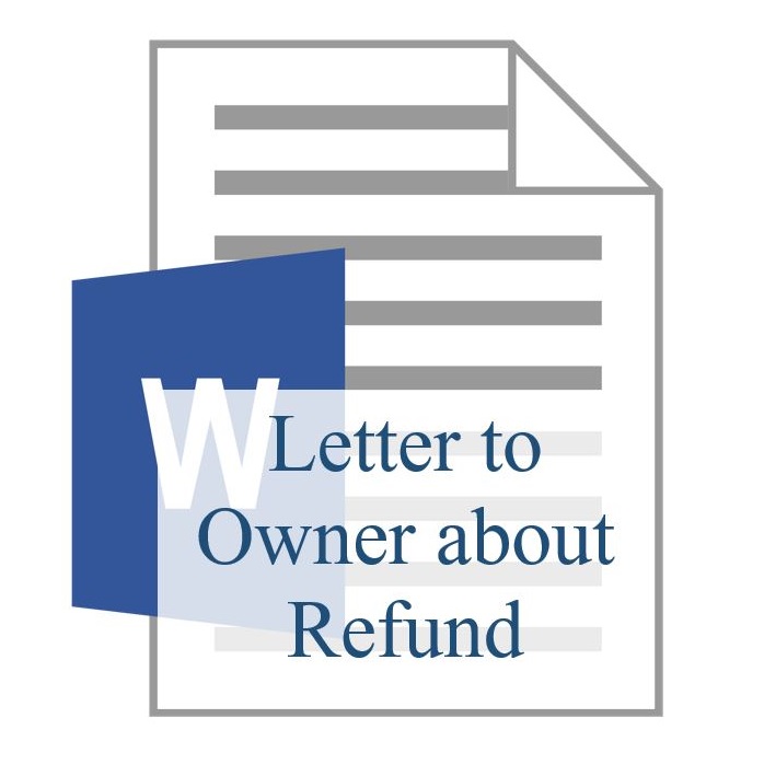 letter to owner letter to owner about refund property managers letter to owner letter to owner about refund property managers