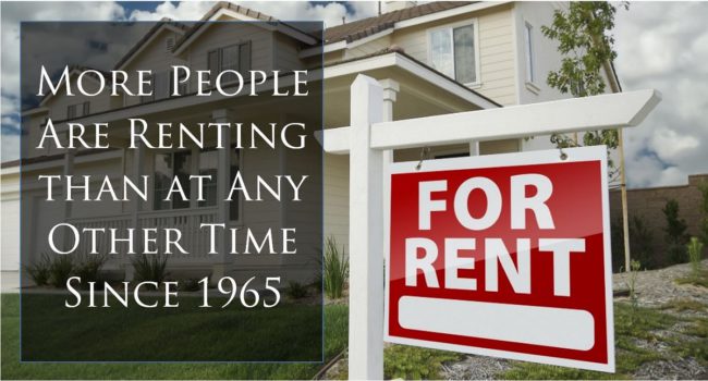 More People Are Renting than at Any Other Time Since 1965 Training Property Managers