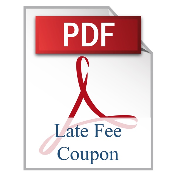 Late Fee Coupon