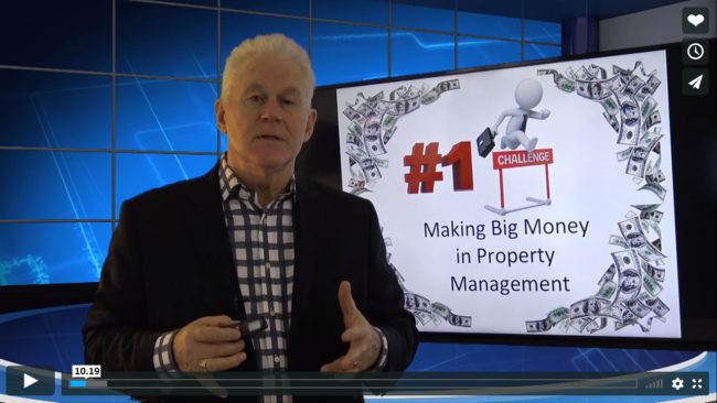 The Secret to Making BIG Money in Property Management Training Property Managers