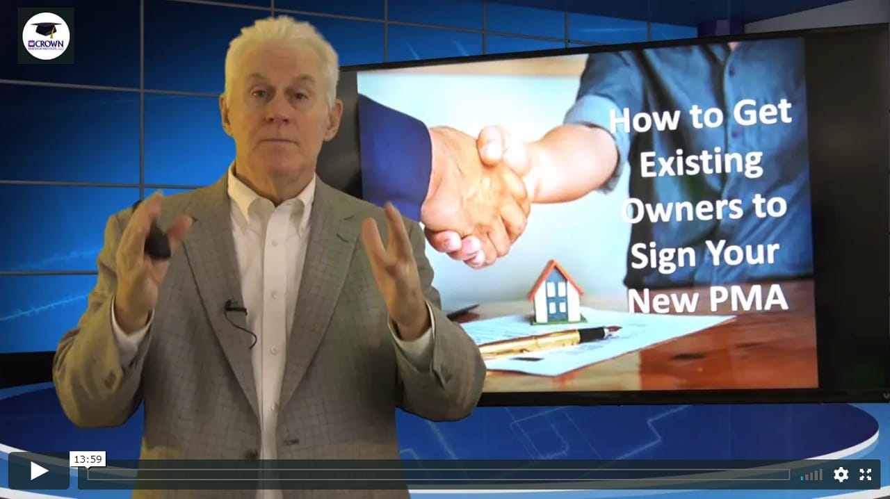 Build YOUR Customized PMA Training Property Managers