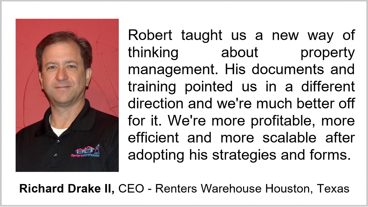 Richard Rich Drake II CEO Renters Warehouse Houston Texas