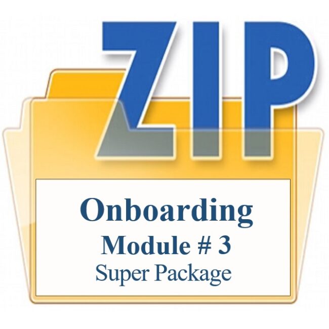 Onboarding Module # 3 Super Package Training Property Managers